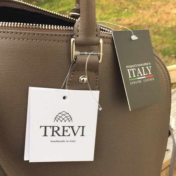 Trevi speedy made in Italy satchel crossbody bag - Picture 3 of 8